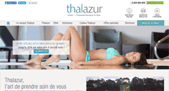 Desktop Screenshot of antibes.thalazur.fr